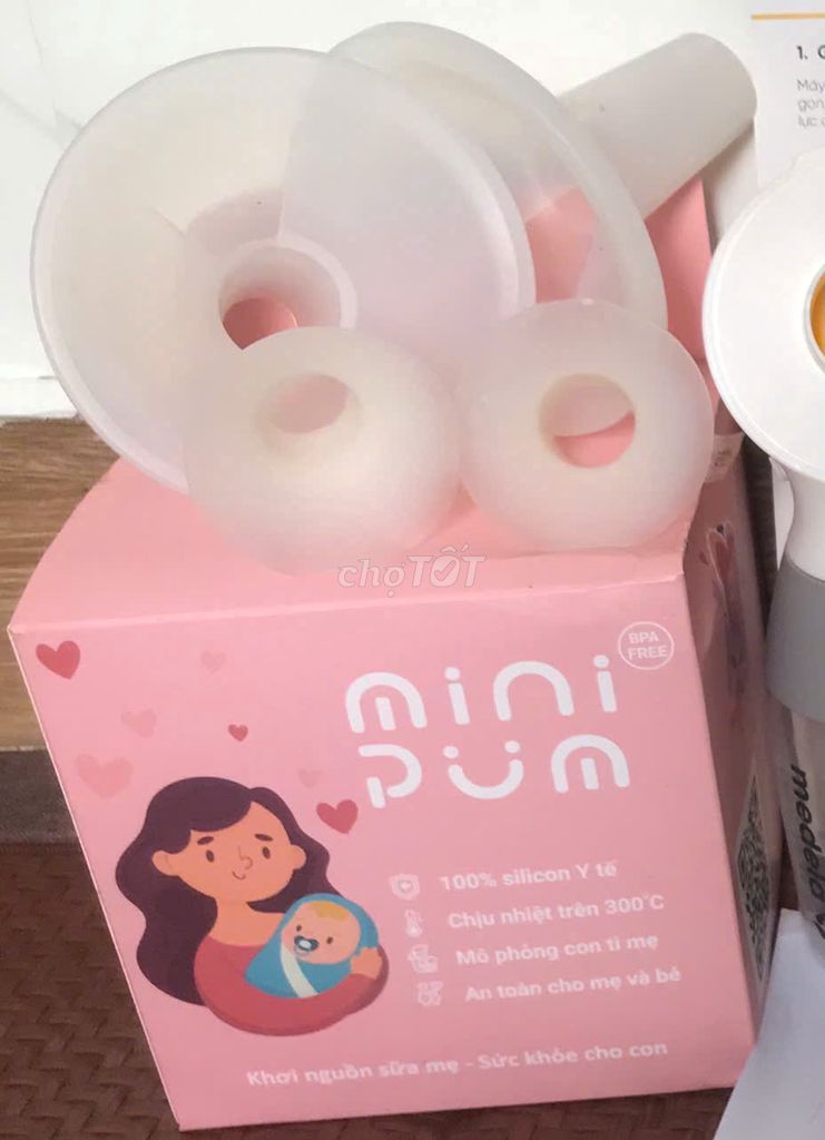 Phễu hút sữa Minipum Silicon y tế. Mua bán Mẹ và bé tại Thành phố Nha Trang Khánh Hòa được đăng bởi bomwechat612 hình 1