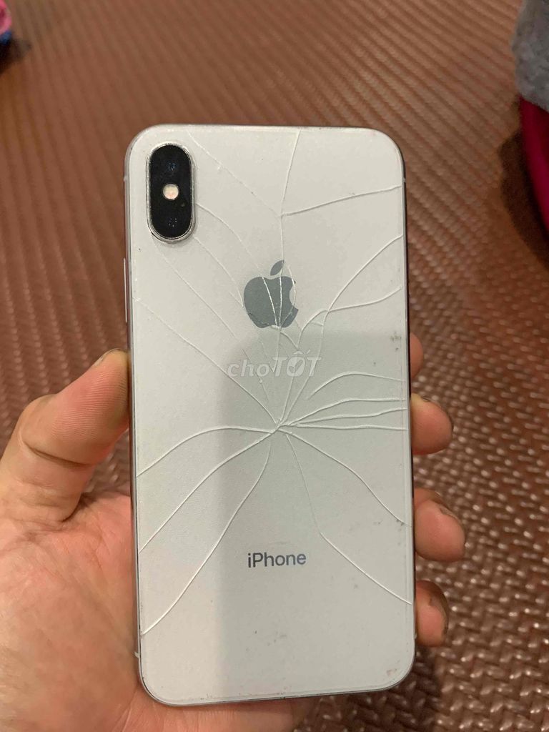 Apple iPhone X 64GB Trắng Nứt kính. Mua bán Điện thoại tại Huyện Xuyên Mộc Bà Rịa - Vũng Tàu được đăng bởi Nhật Tiến hình 1