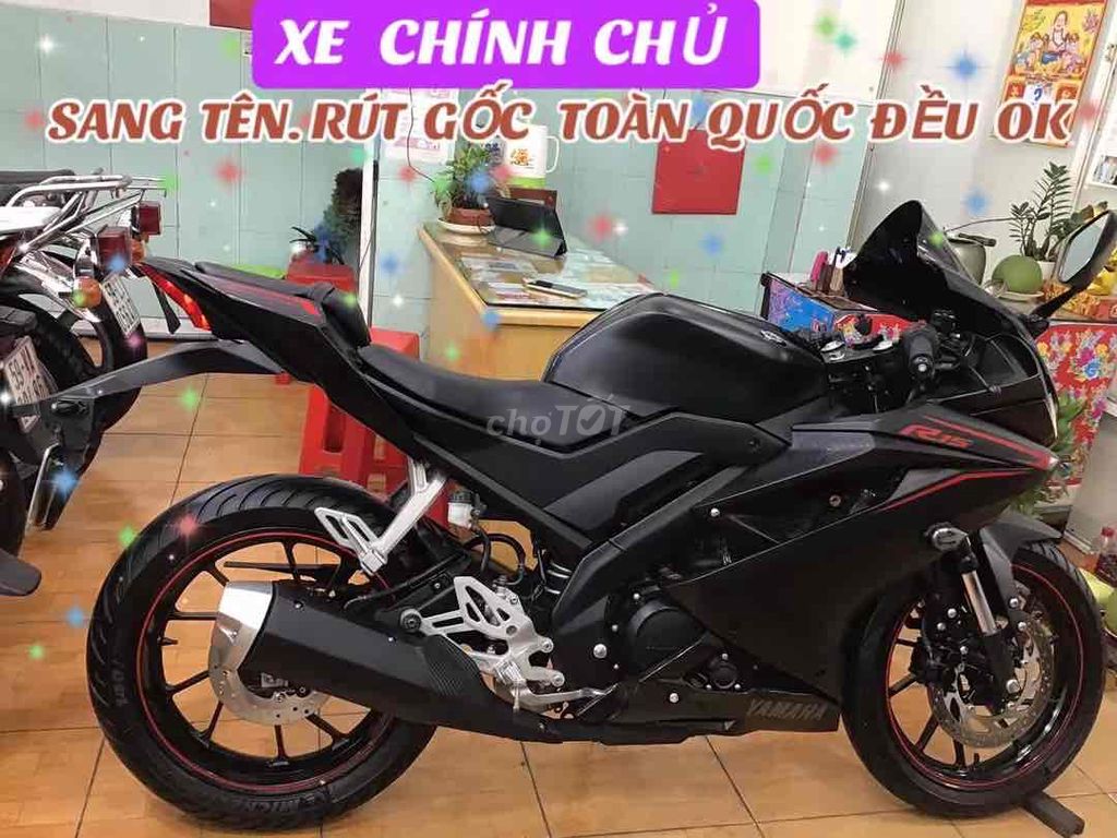 YAMAHA R15 V3 150.SX 2019.ODO 8K .ZIN NGUYÊN BẢN
