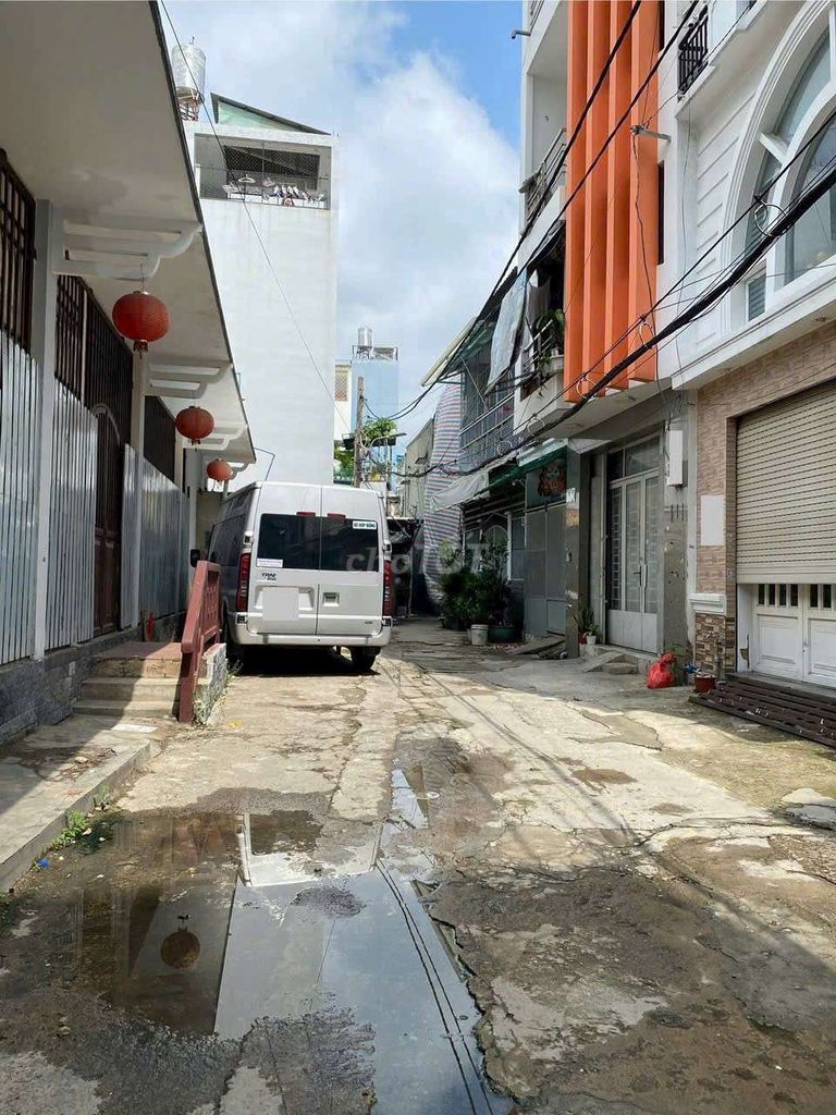 nhà hẻm oto Nơ Trang Long 4 PN chỉ nhỉnh 14tr