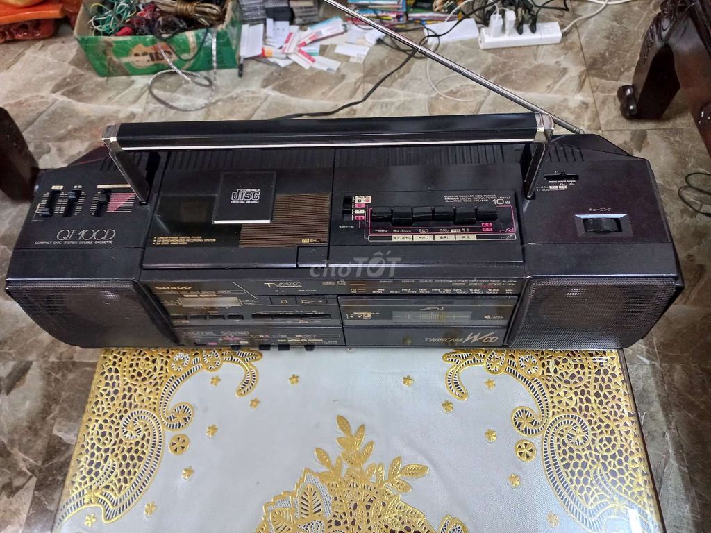 Cassette Sharp QT-10CD mới keng, nguyên zin