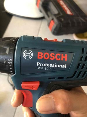 bán máy khoan vít PIN Bosch như mới GSR 120li