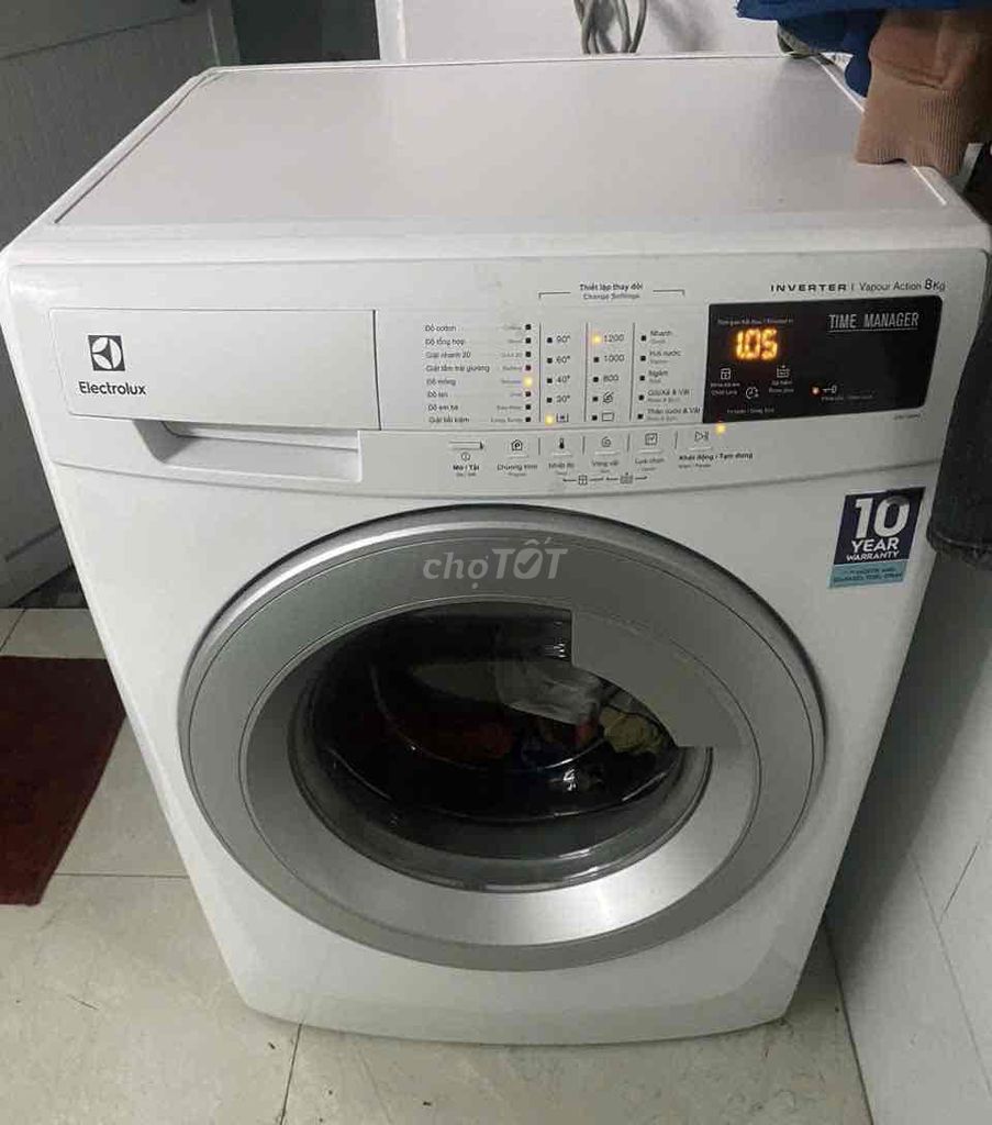 máy giặt eleteolux 8kg đã qua sử dụng