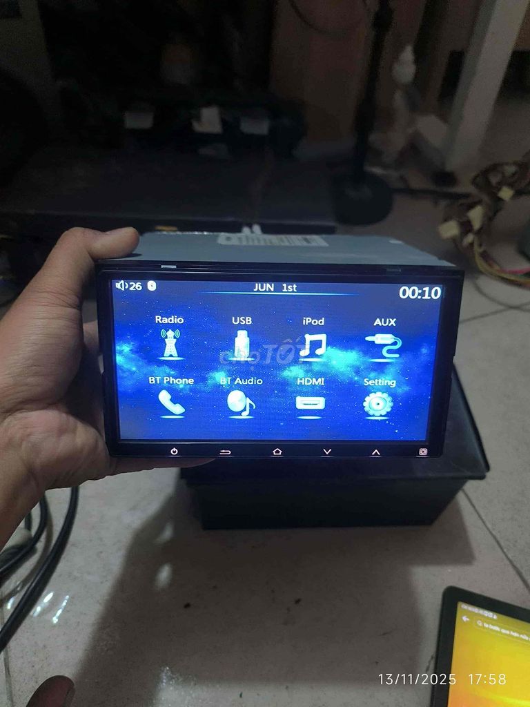 màn hình ô tô alpine kích thước 18x10. Mua bán Phụ tùng xe tại Quận Hà Đông Hà Nội được đăng bởi NỘI THẤT ÂM THANH Ô TÔ hình 1