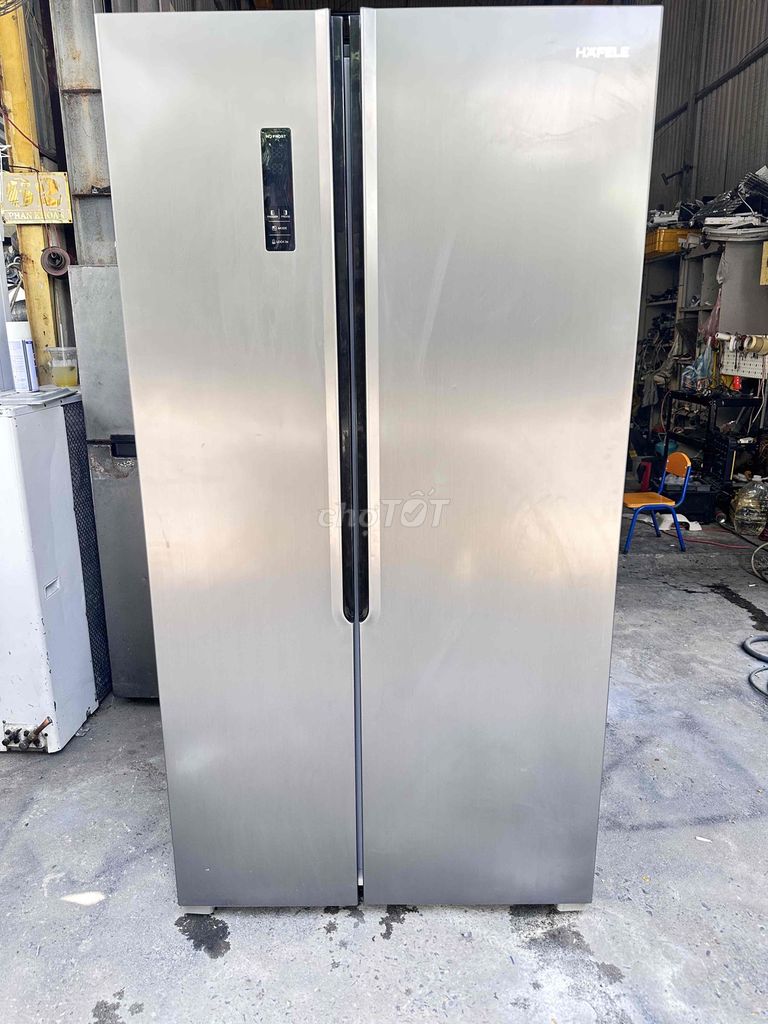 Tủ lạnh Hafele Side by Side 517l Bạc. Mua bán Tủ lạnh tại Quận Cẩm Lệ Đà Nẵng được đăng bởi Nguyễn Xuân Trường hình 1