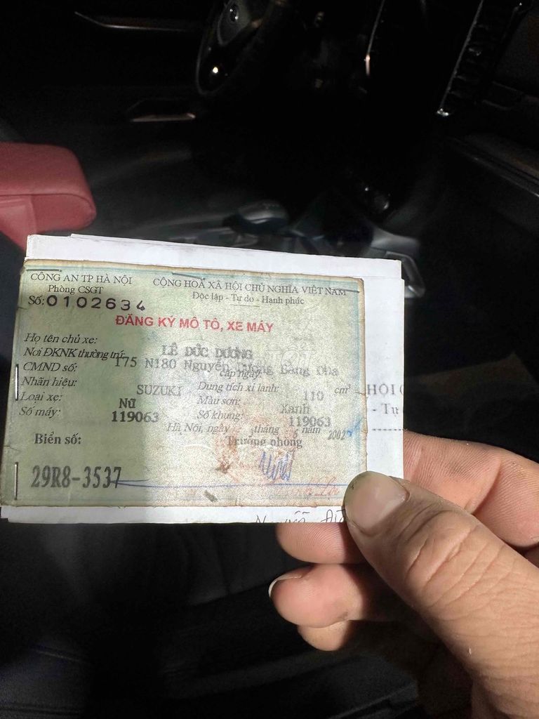 do không còn nhu cầu sử dụng nên muốn bán xipo. Mua bán Xe máy tại Huyện Việt Yên Bắc Giang được đăng bởi Dũng hình 9