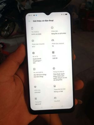 Oppo a5 2020 ram 3/64g pin 5000. Mua bán Điện thoại tại Thành phố Vị Thanh Hậu Giang được đăng bởi Hau mobile chuyen may cu gia tot