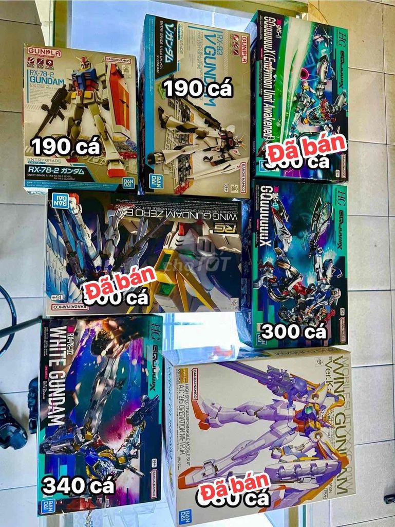 Mô hình lắp ráp Bandai RX-78-2 Gundam Mới. Mua bán Sở thích khác tại Thành phố Mỹ Tho Tiền Giang được đăng bởi Quoc Tuan hình 1