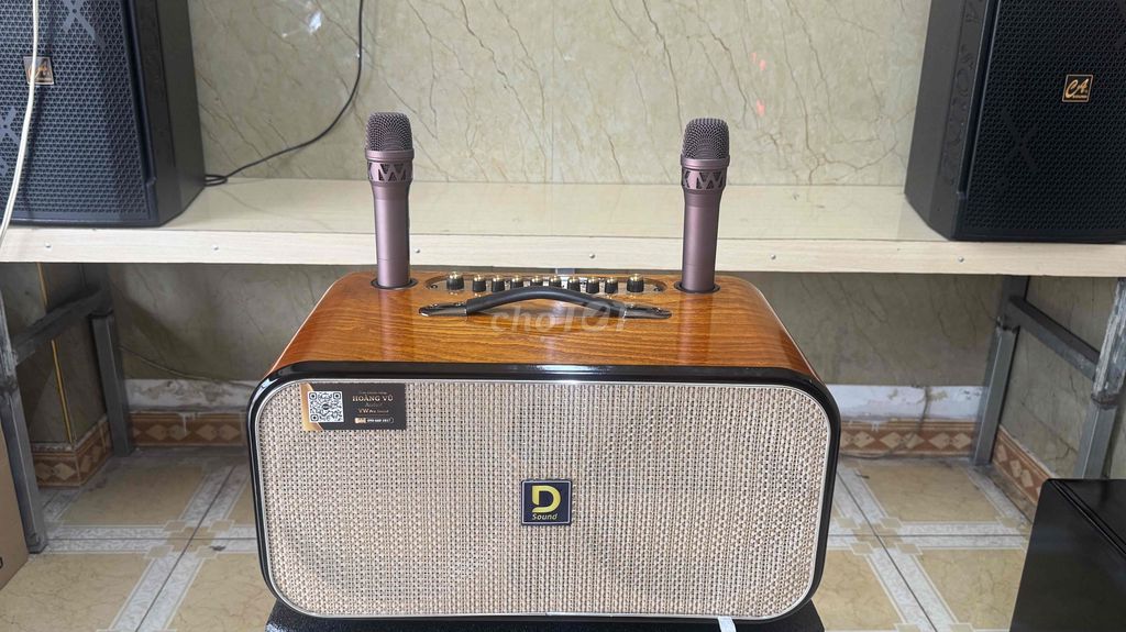 LOA KÉO XÁCH TAY 20 ĐÔI NHỎ GỌN Dsound V20 Mới. Mua bán Tivi, Âm thanh tại Quận Tân Phú Tp Hồ Chí Minh được đăng bởi HOÀNG VŨ AUDIO hình 1