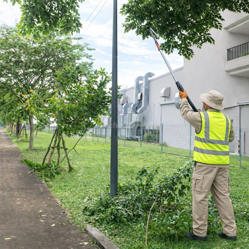Dịch vụ Cắt cỏ chăm sóc cảnh quan KCN Nhơn Trạch. Dịch vụ tại Huyện Long Thành Đồng Nai được đăng bởi Cảnh quan Đại Phát hình 1