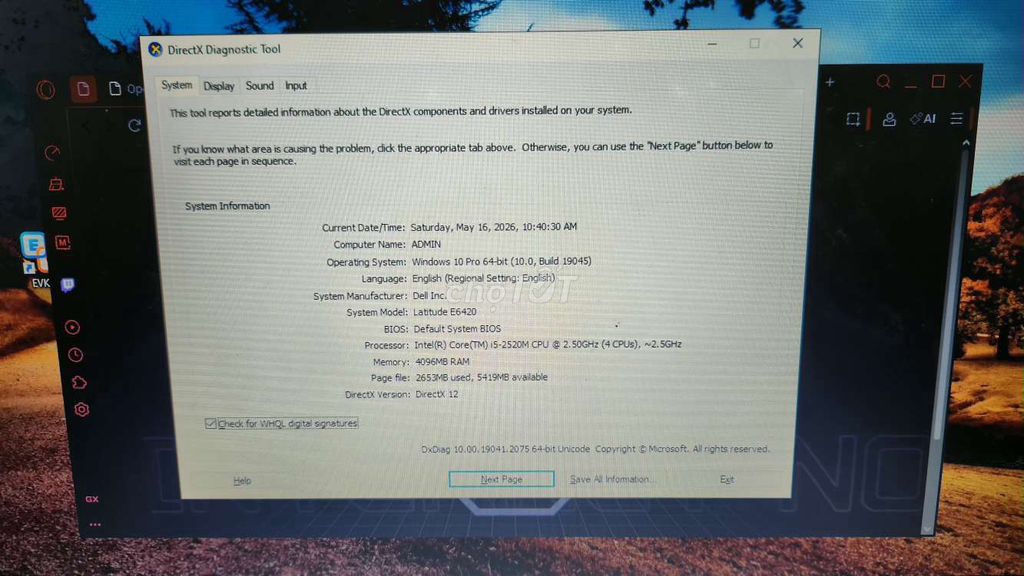 Dell Latitude E6420 i5 4GB. Mua bán Laptop tại Quận Cẩm Lệ Đà Nẵng được đăng bởi Bum hình 1