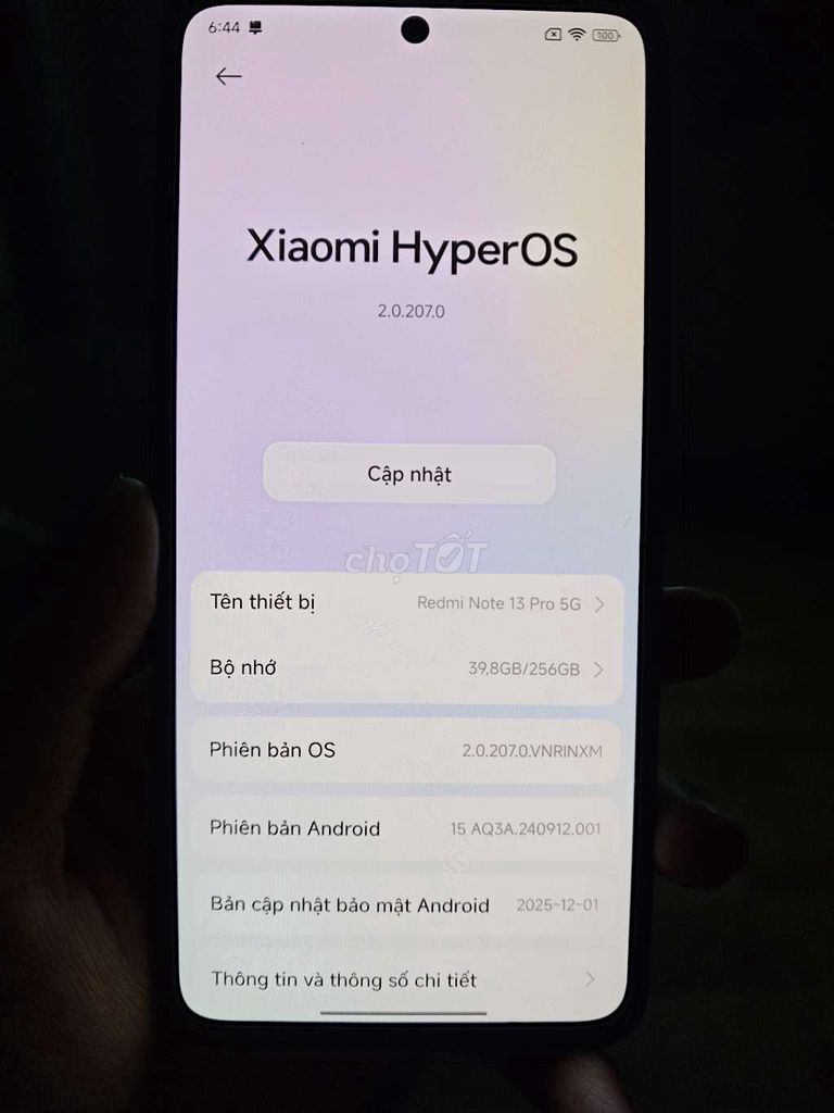 Xiaomi Redmi Note 13 Pro 5G 256GB Trắng. Mua bán Điện thoại tại Quận Nam Từ Liêm Hà Nội được đăng bởi Hoàng hình 1