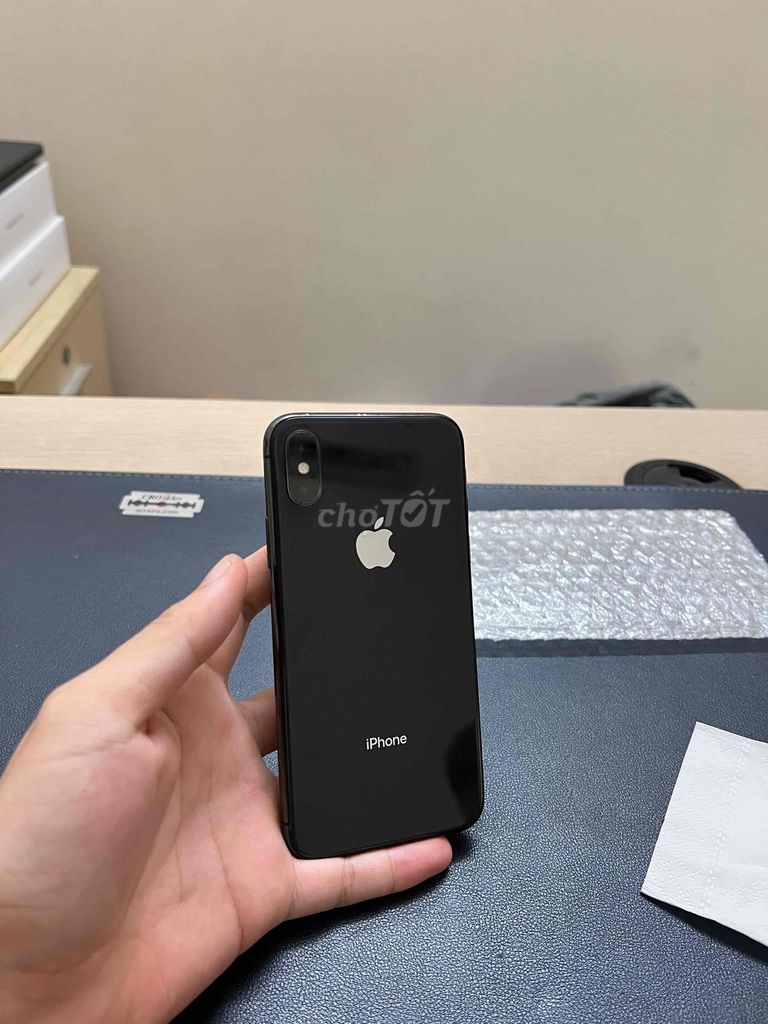 Apple iPhone X 256GB Đen Đã thay pin, mặt lưng. Mua bán Điện thoại tại Quận Thanh Xuân Hà Nội được đăng bởi tungha2005 hình 1