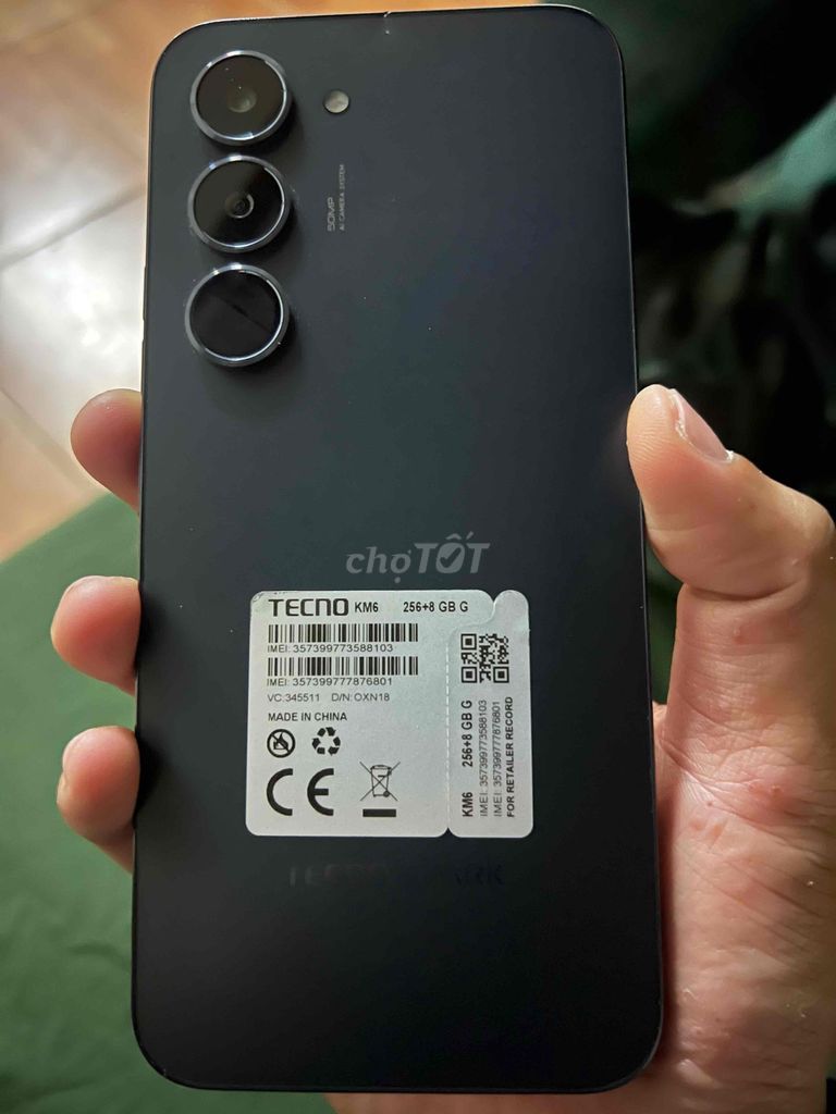 Tecno Spark 40 Pro 256GB Đen. Mua bán Điện thoại tại Thành phố Nam Định Nam Định được đăng bởi Minh hình 1