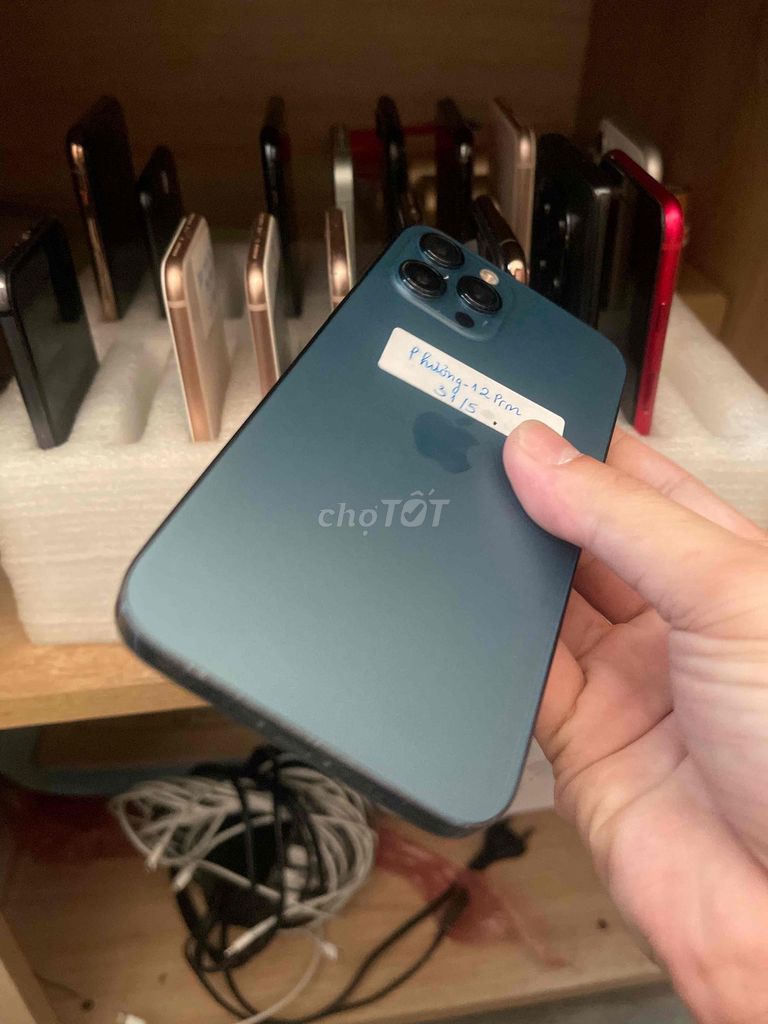 iPhone 12 Pro Max Xanh màn lk còn 8 cây. Mua bán Điện thoại tại Quận Ngũ Hành Sơn Đà Nẵng được đăng bởi Sim Số Đại Tài hình 1