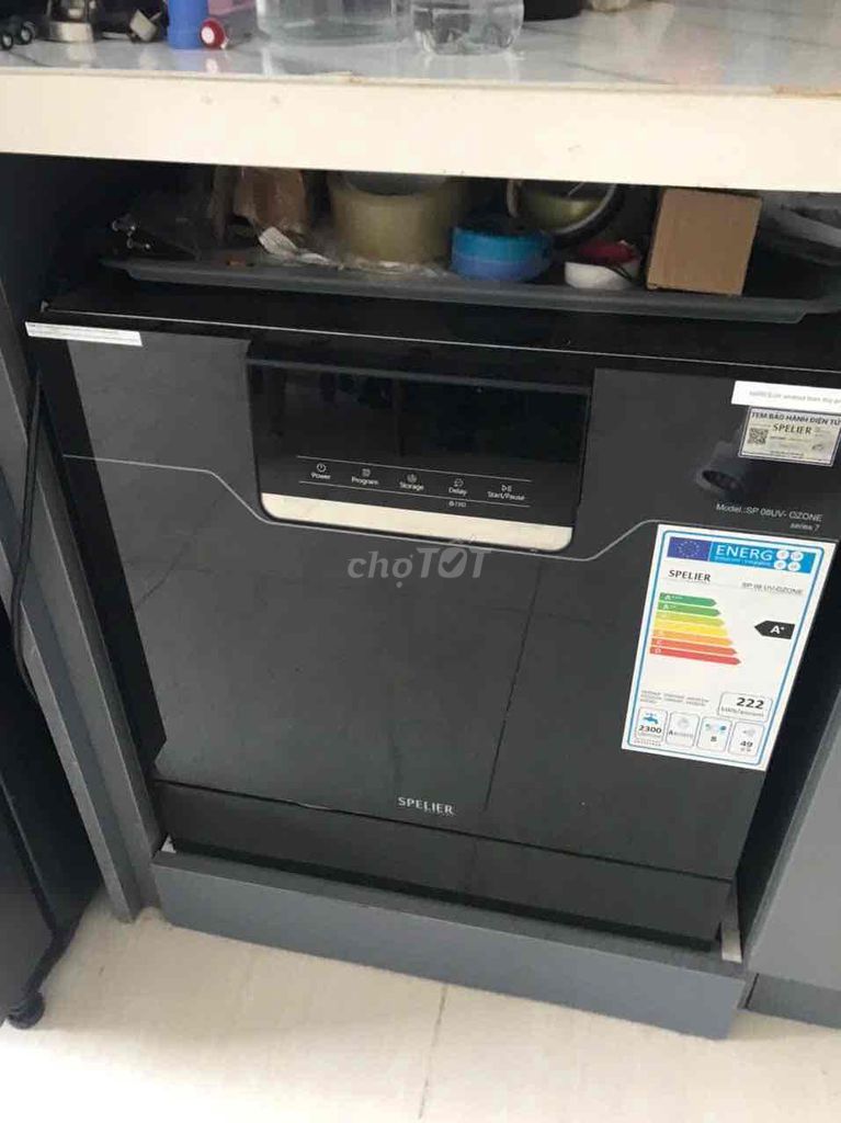 Máy rửa bát Spelier SP 08UV-OZONE. Mua bán Bếp, lò, đồ điện nhà bếp tại Huyện Gia Lâm Hà Nội được đăng bởi Vũ Giáp hình 1