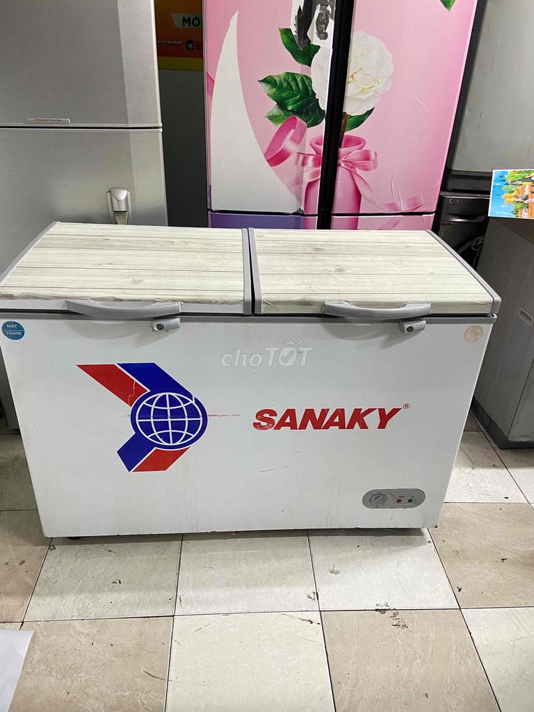 tủ đông mát sanaky 300l