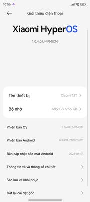 Xiaomi 13t 8/256 bản quốc tế hàng TGDD