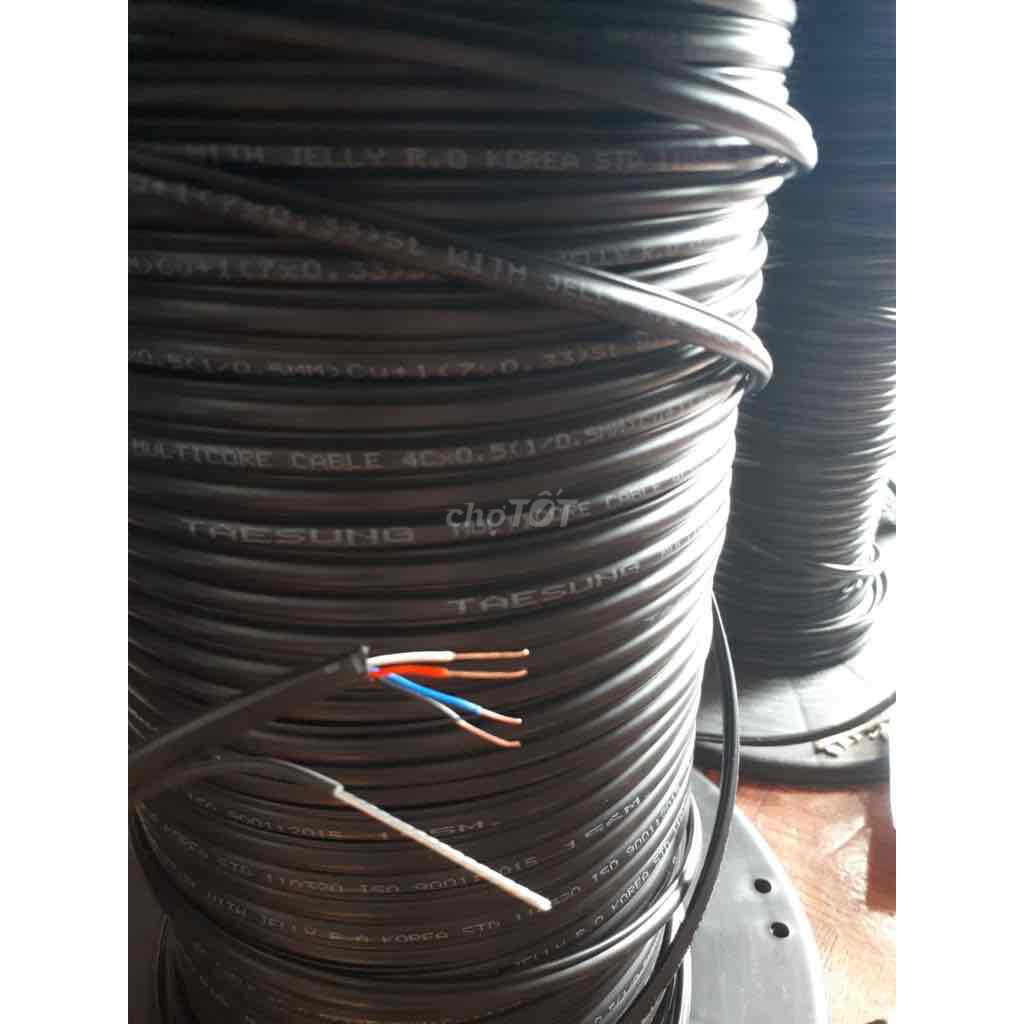 Cáp điện TAESUNG MULTICORE CABLE Đồng Đen. Mua bán Phụ kiện (Màn hình, Chuột...) tại Huyện Hải Lăng Quảng Trị được đăng bởi SƠN hình 1