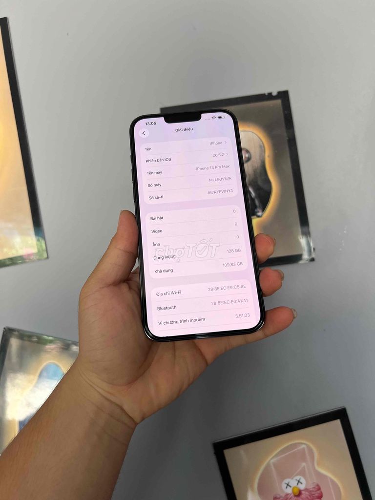 Iphone 13Prm Vn/a Zin keng 📱 Có Góp ⭐️. Mua bán Điện thoại tại Quận Bình Tân Tp Hồ Chí Minh được đăng bởi Bo Táo  hình 1