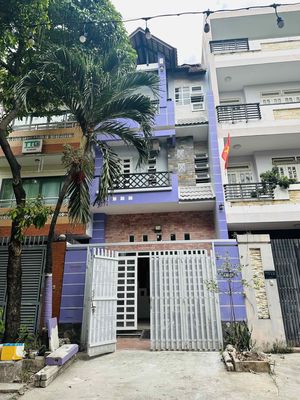 Bán nhanh nhà phố khu VIP Bình Lợi-Bình Thạnh, 90m2, 5PN, sổ hồng
