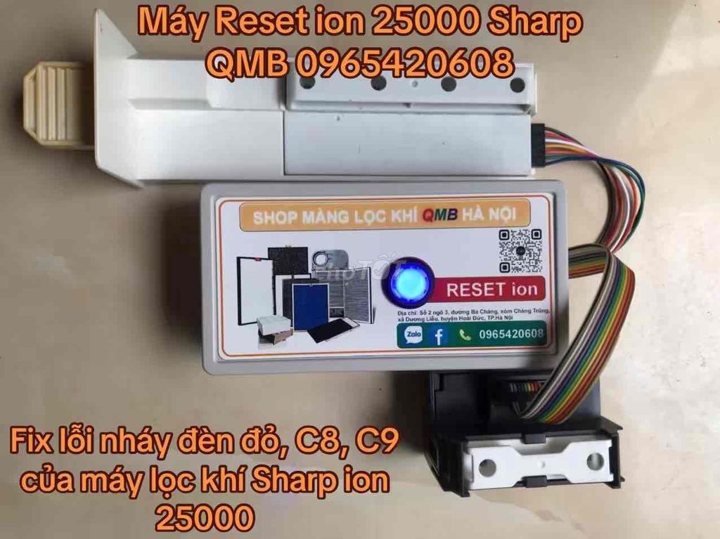 Máy reset ion 25000 Sharp QMB