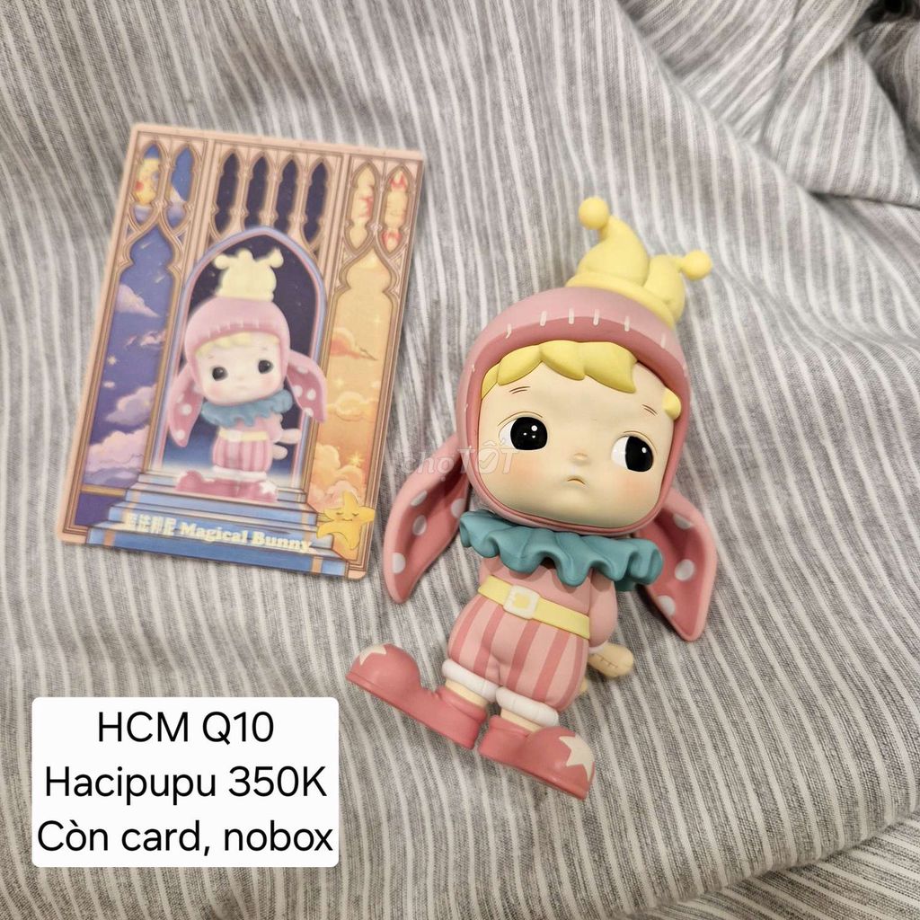 Cần pass các tượng blind box Dimoo, Hacipupu