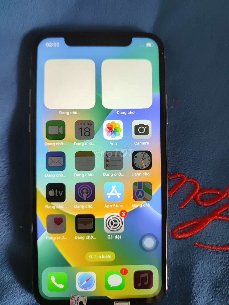 Apple iPhone X 256GB Mất Face ID. Mua bán Điện thoại tại Thành phố Huế Thừa Thiên Huế được đăng bởi Lê Tuấn Anh hình 1