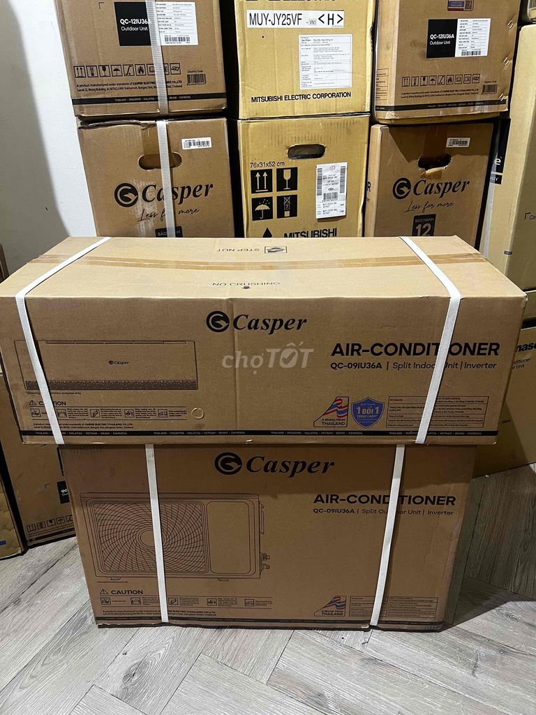Máy lạnh Casper Inverter 1.0HP QC-09IU36A. Mua bán Máy lạnh, điều hoà tại Quận 7 Tp Hồ Chí Minh được đăng bởi ĐIỆN MÁY NGUYỄN LINH hình 1