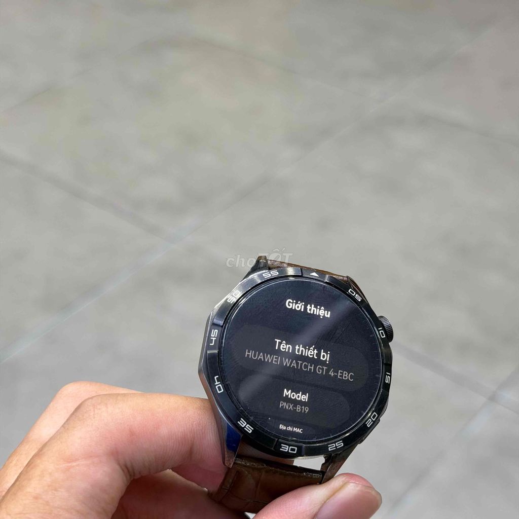 Huawei Watch GT4 - Dây da và sạc zin. Mua bán Thiết bị đeo thông minh tại Quận Thanh Khê Đà Nẵng được đăng bởi 515 STORE 515 Trần Cao Vân TRẢ GÓP BAO ĐẬU hình 1
