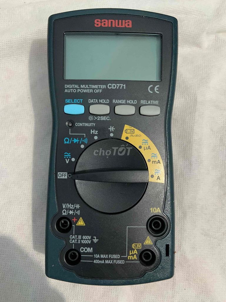 Đồng hồ đo điện Sanwa CD771 cũ. Mua bán Đồ chuyên dụng, Giống nuôi trồng tại Thành phố Bắc Giang Bắc Giang được đăng bởi Tăng Văn Dương hình 1