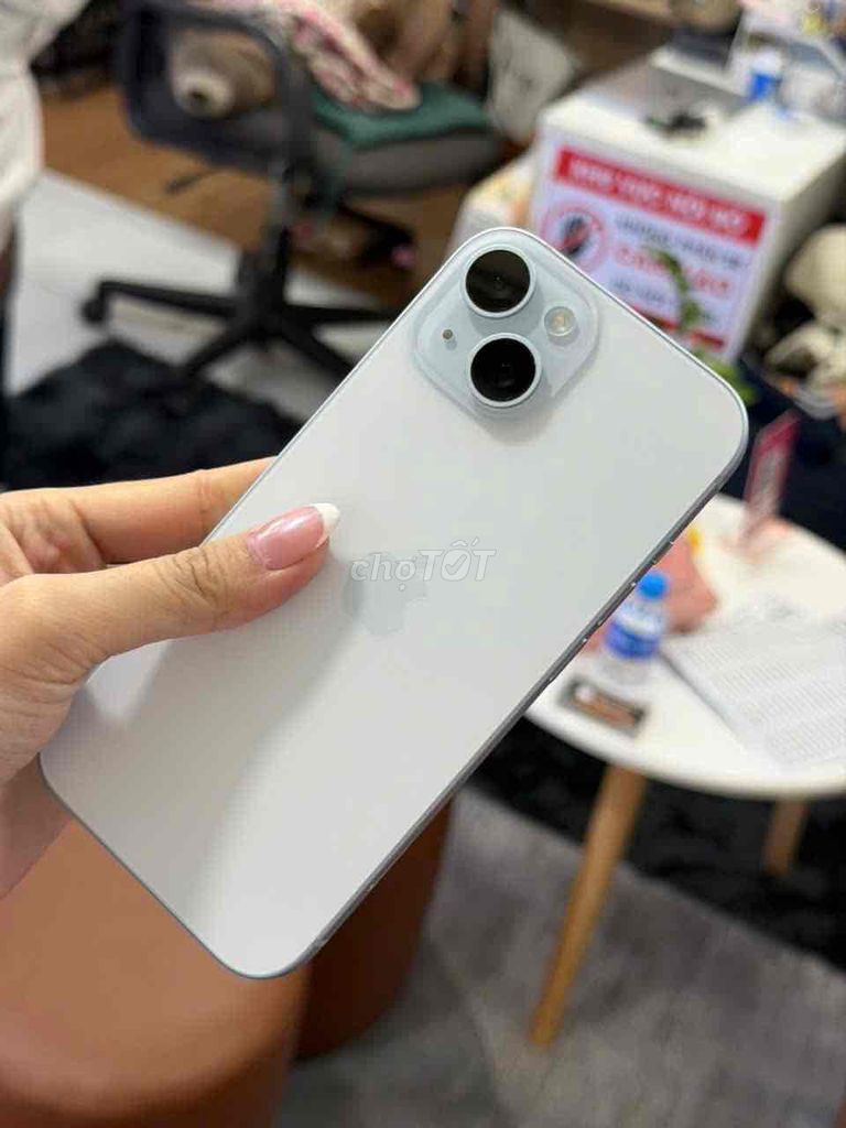 Apple iPhone 15 128GB Blue QTế Hàn 99 Htro Nợ Xấu. Mua bán Điện thoại tại Quận 8 Tp Hồ Chí Minh được đăng bởi CA REM BÁN TÁO hình 1
