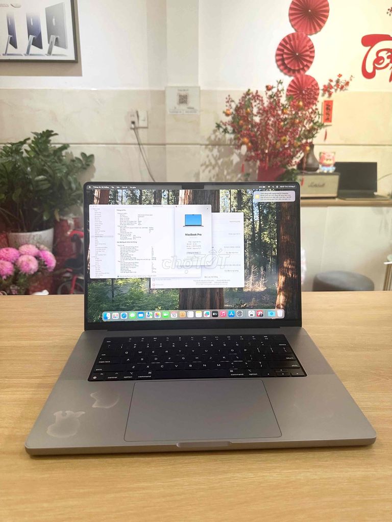 MacBook Pro 16 inch M1 Pro 32/512GB Gray. Mua bán Laptop tại Quận Tân Bình Tp Hồ Chí Minh được đăng bởi TuanDigi VN hình 1