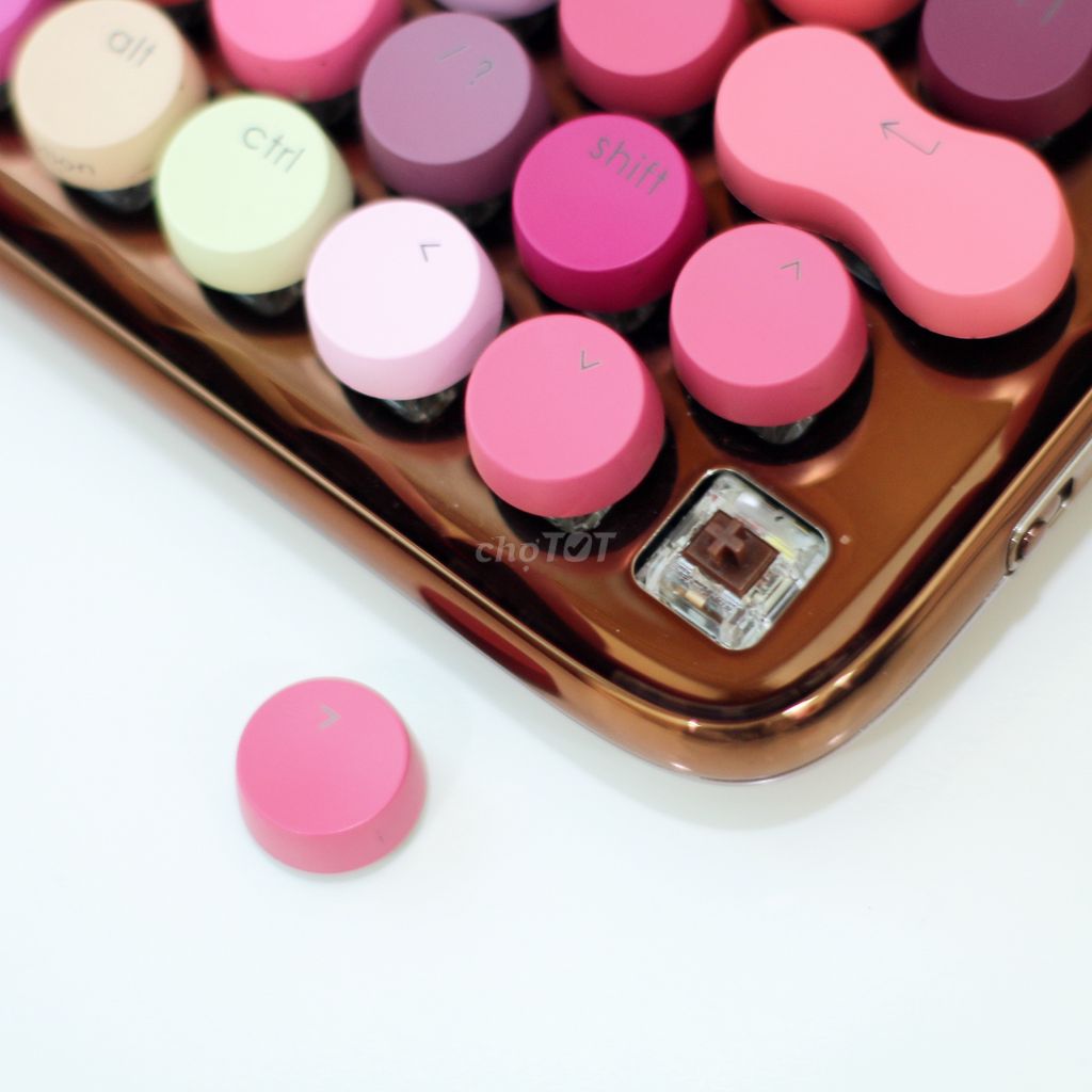 Bàn phím không dây Lofree Bloom Rose Gold như mới. Mua bán Phụ kiện (Màn hình, Chuột...) tại Quận 3 Tp Hồ Chí Minh được đăng bởi LiteTech Store hình 2