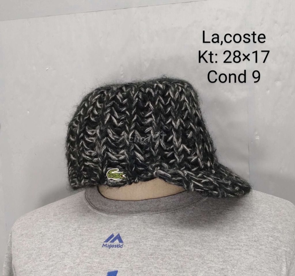 Mũ len Lacoste free size