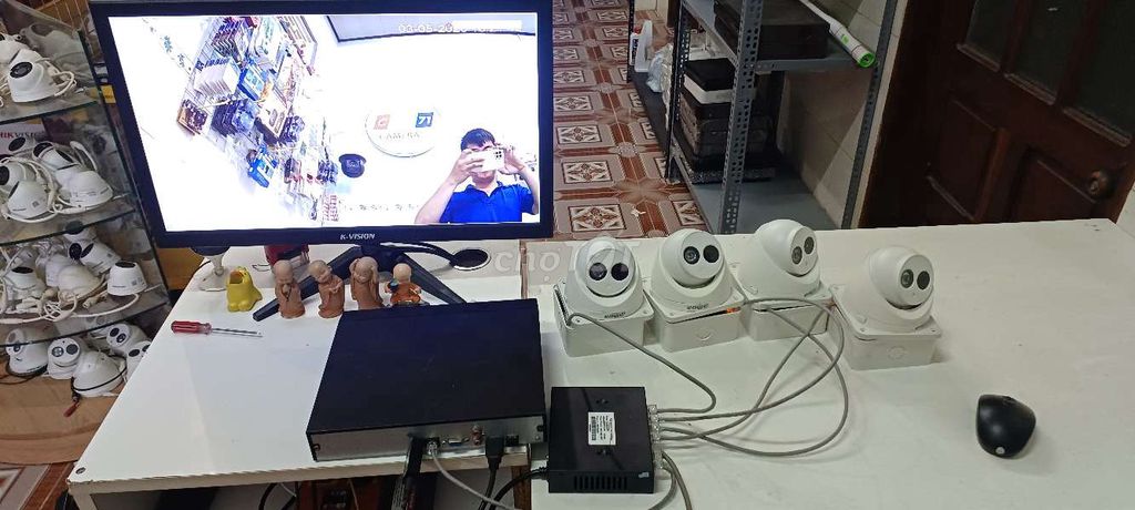 Camera an ninh Dahua 1MP Trắng. Mua bán Máy ảnh, Máy quay tại Huyện Mỏ Cày Bắc Bến Tre được đăng bởi Camera Thanh Lý Bến Tre hình 1
