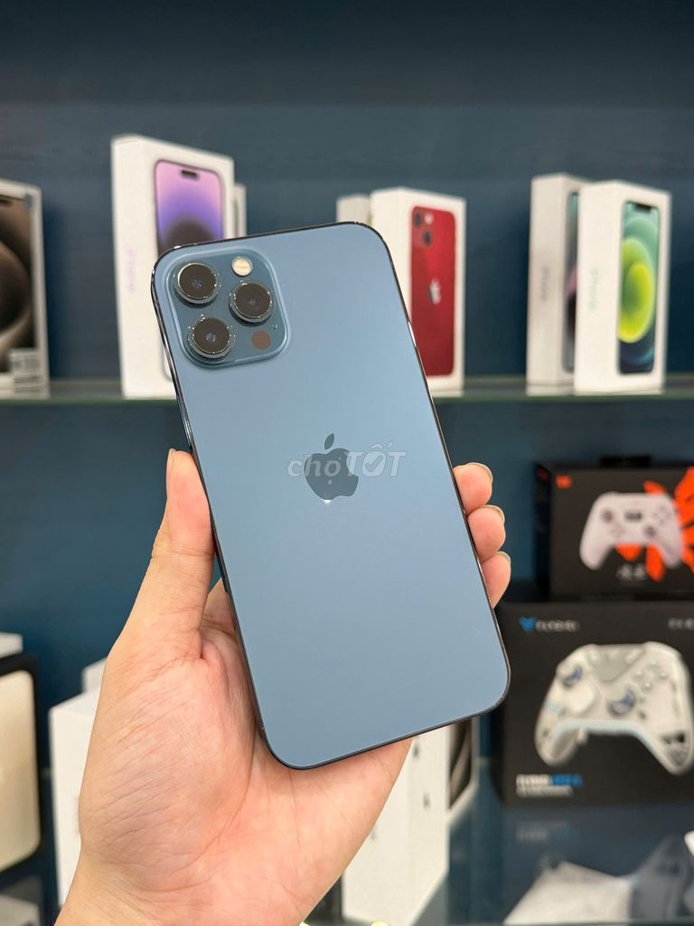 SALE iPhone 12 Pro Max 256GB Zin nguyên bản giá rẻ. Mua bán Điện thoại tại Quận Phú Nhuận Tp Hồ Chí Minh được đăng bởi TYMO Việt Nam hình 1