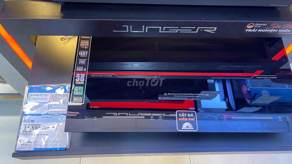 Bếp từ đôi Junger MK-22. Mua bán Bếp, lò, đồ điện nhà bếp tại Quận 12 Tp Hồ Chí Minh được đăng bởi Trí Cường hình 1