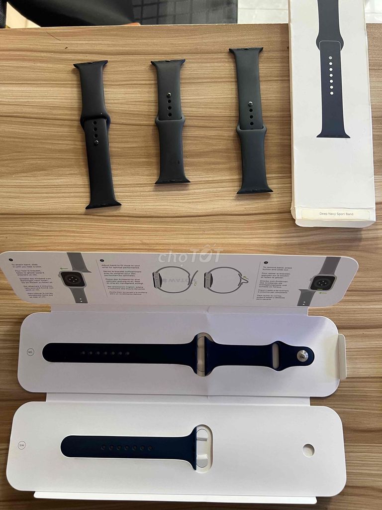 Dây đeo Apple Watch Cao su zin 100% các dòng. Mua bán Thiết bị đeo thông minh tại Quận Gò Vấp Tp Hồ Chí Minh được đăng bởi HD APPLE hình 1