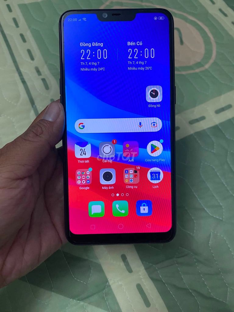 Oppo A3s 16GB Đen. Mua bán Điện thoại tại Quận Bình Tân Tp Hồ Chí Minh được đăng bởi Hội Đồ Điện Tử hình 1