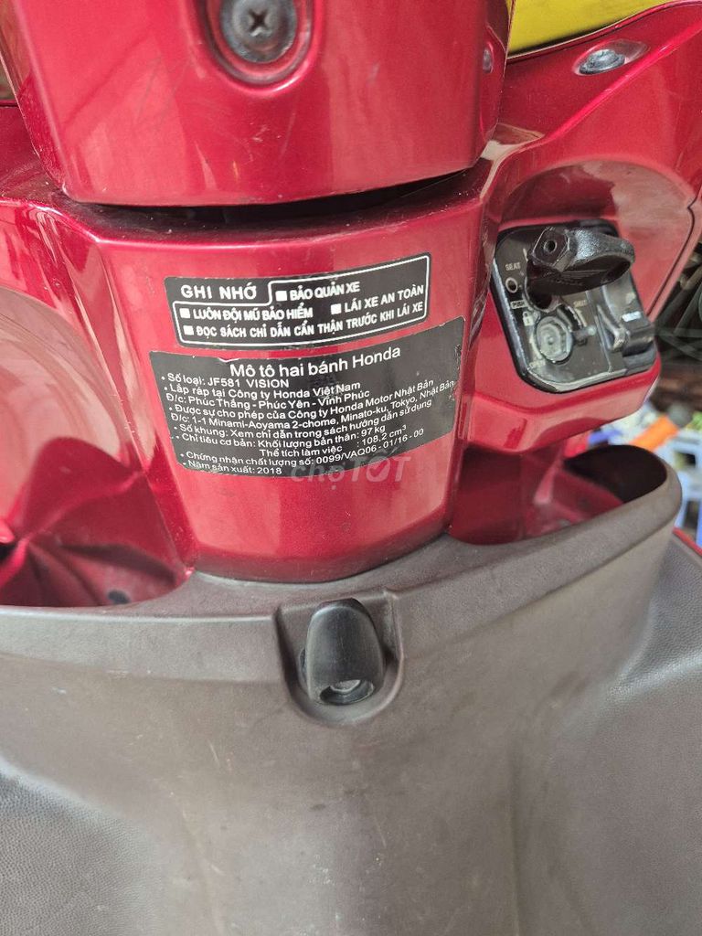 Vision 218. Mua bán Xe máy tại Huyện Tân Châu Tây Ninh được đăng bởi Vàng hình 3