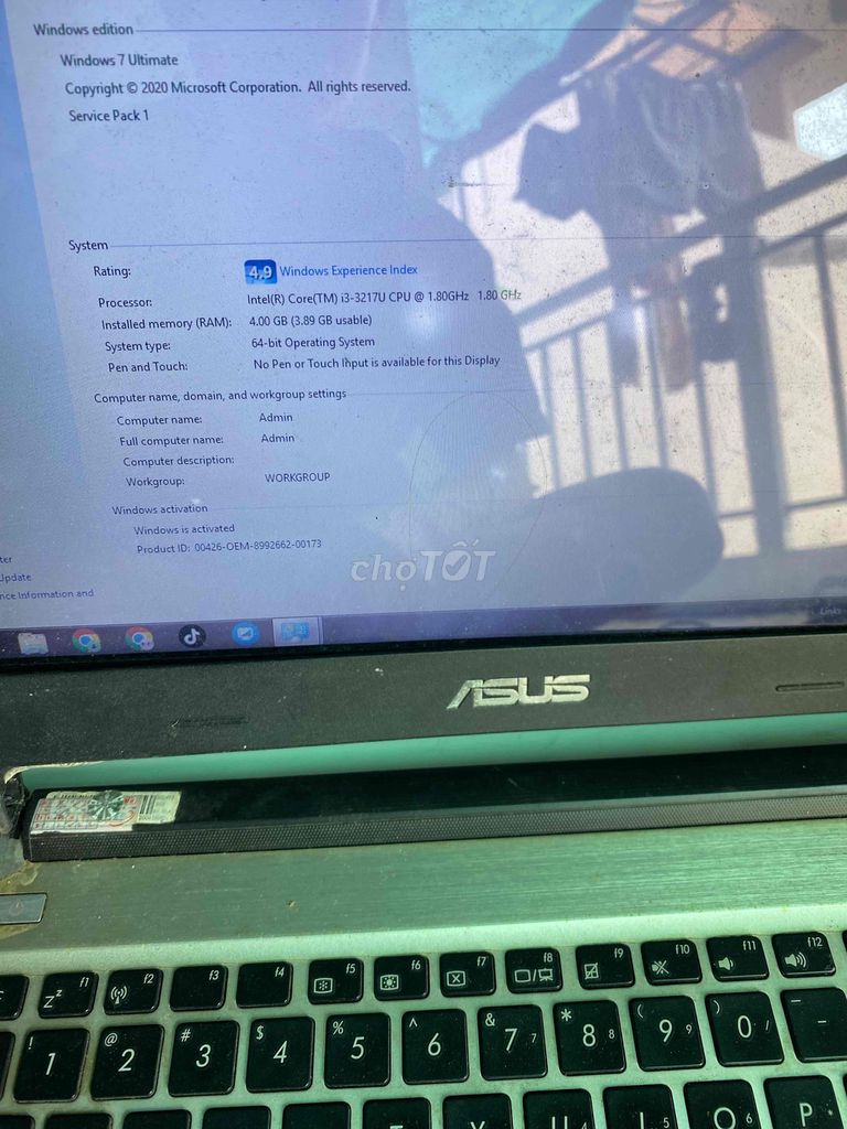 ASUS i3 4GB/500GB Hư hỏng. Mua bán Laptop tại Thành phố Thủ Đức Tp Hồ Chí Minh được đăng bởi Duy hình 1