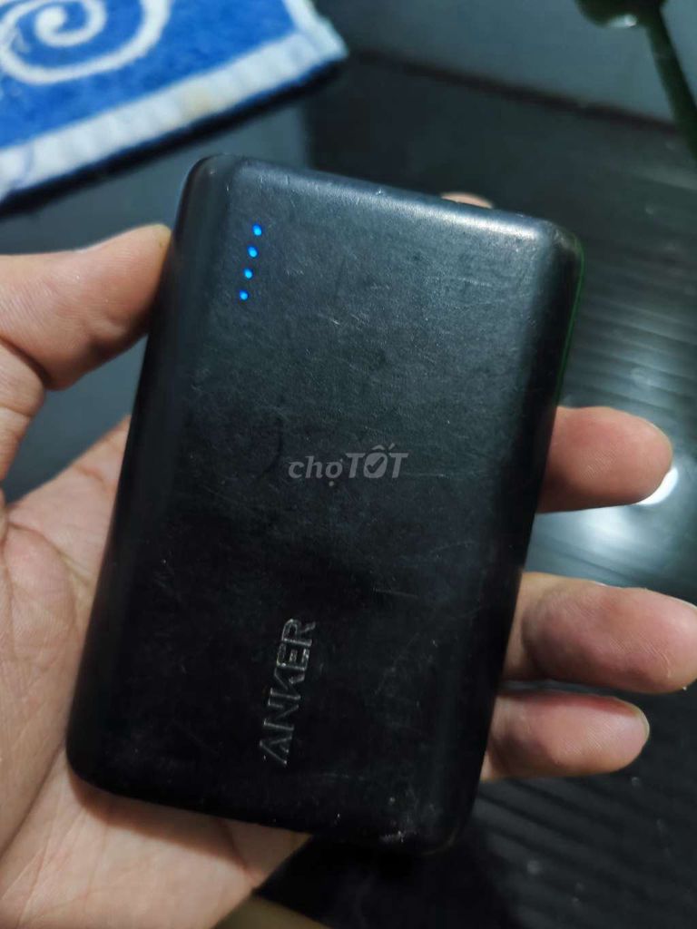 Sạc dự phòng Anker 10000mAh Đen. Mua bán Phụ kiện (Màn hình, Chuột...) tại Huyện Lâm Hà Lâm Đồng được đăng bởi Duy Lê hình 1