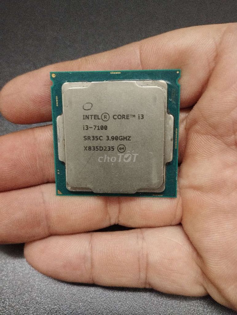 Intel i3 7100 ngon lành sáng đẹp