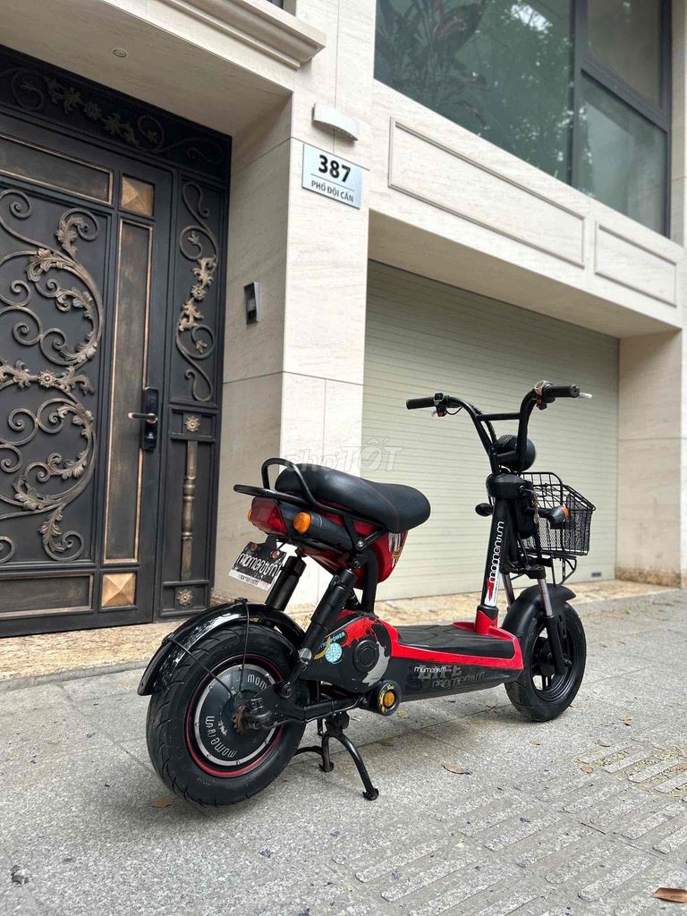 Xe đạp điện M133 màu Đỏ Đã sử dụng. Mua bán Xe điện tại Quận Ba Đình Hà Nội được đăng bởi Huylam hình 3