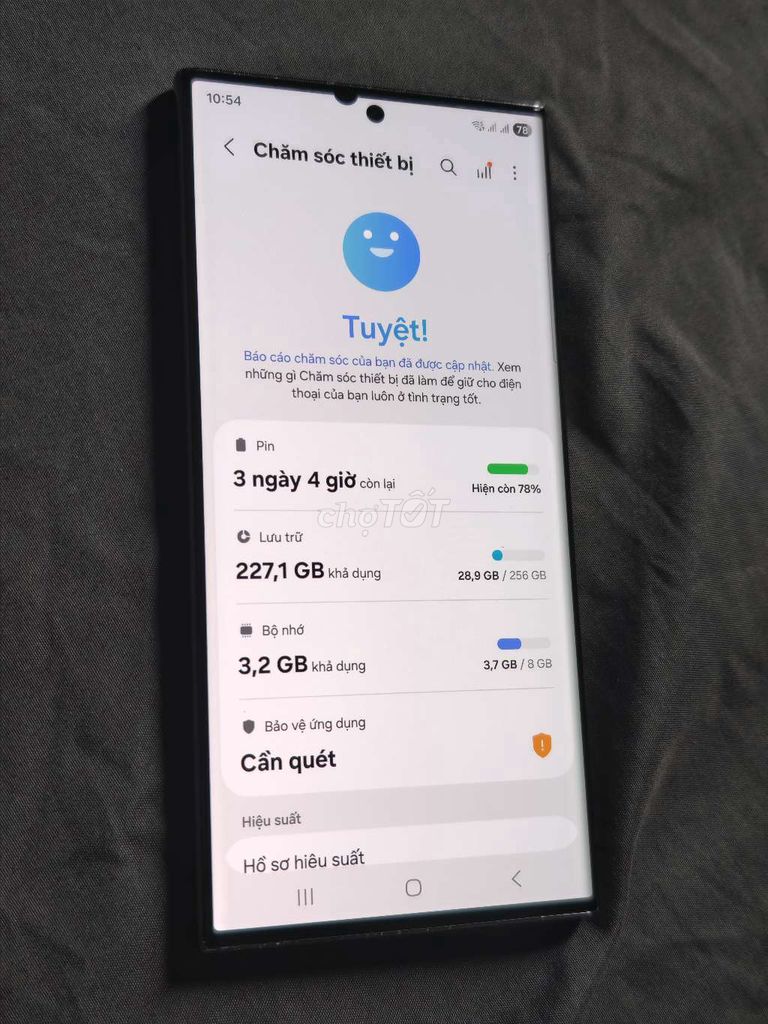 Samsung S23 Ultra 256GB chính hãng. Mua bán Điện thoại tại Quận Tân Phú Tp Hồ Chí Minh được đăng bởi Anh 2 hình 1