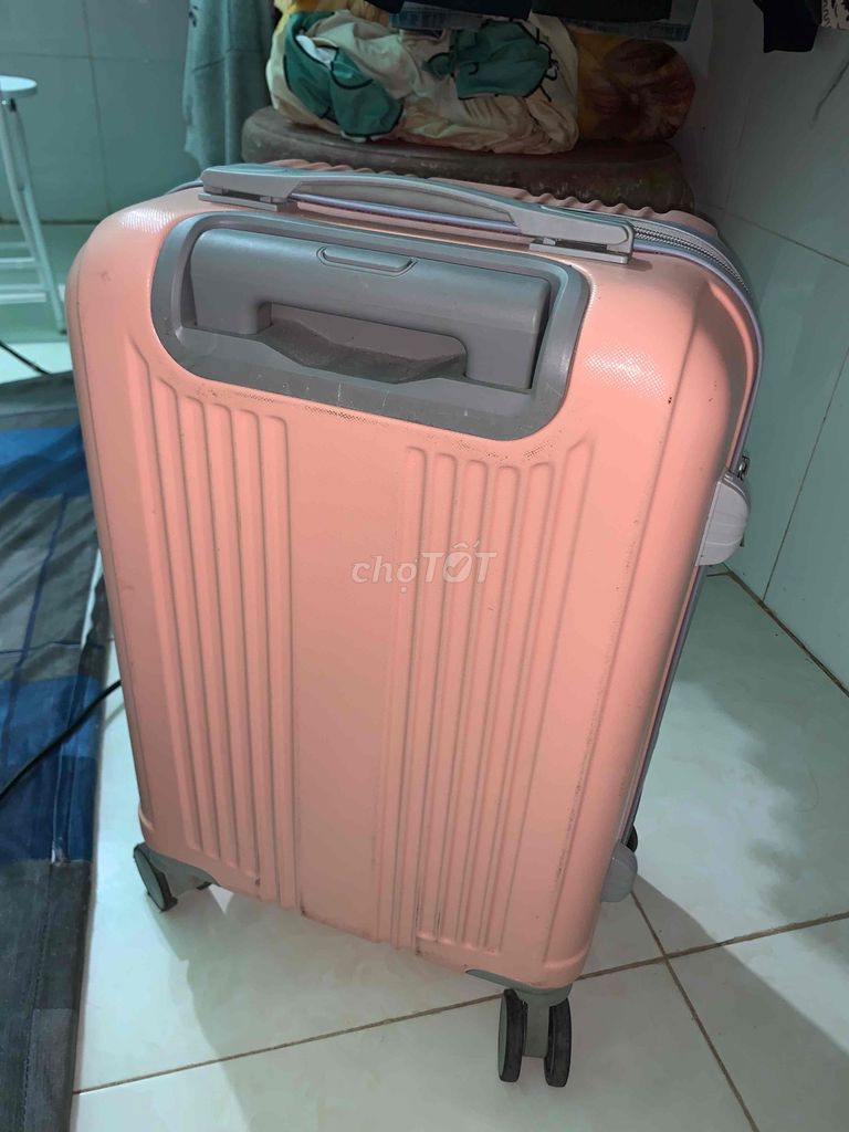 Vali 20 inch - Màu Hồng. Mua bán Túi xách tại Huyện Châu Thành Kiên Giang được đăng bởi Kim Chi hình 1