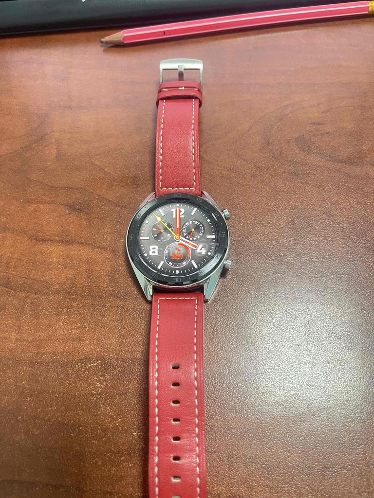 Huawei Watch GT Đỏ. Mua bán Thiết bị đeo thông minh tại Thành phố Biên Hòa Đồng Nai được đăng bởi Thạo Xù hình 1