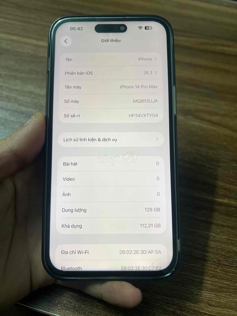 Apple iPhone 14 Pro Max 128GB Tím. Mua bán Điện thoại tại Huyện An Dương Hải Phòng được đăng bởi Binh hình 1