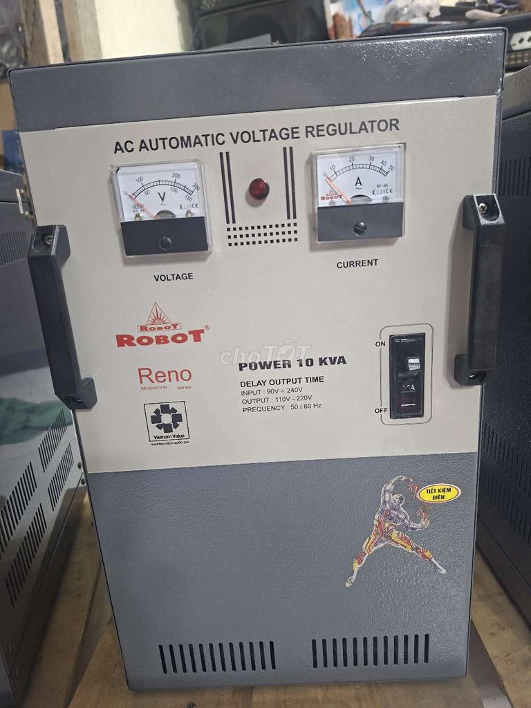 Ổn áp Robot 10kva dải 90V máy hoạt động tốt. Mua bán Nội thất, đồ gia dụng khác tại Huyện Bến Lức Long An được đăng bởi Tình Tuân Group hình 1